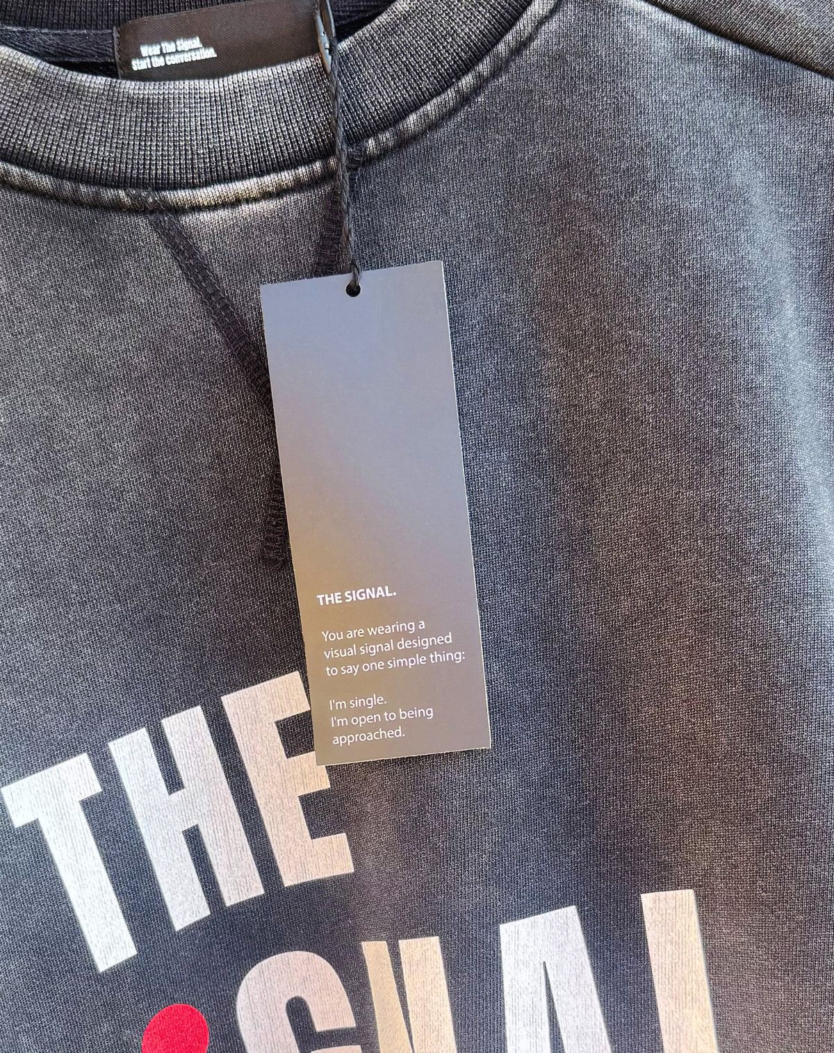 Premium. Unisex Mineral Wash Boxy Sweatshirt.